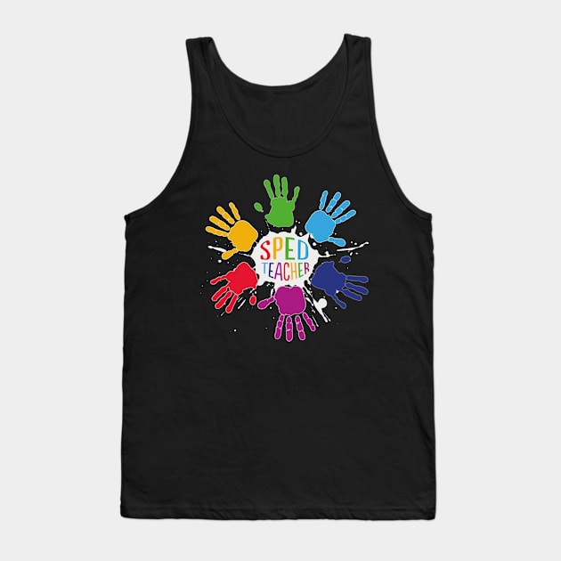 SPED Special Education Teacher educators gift Tank Top by MrTeee